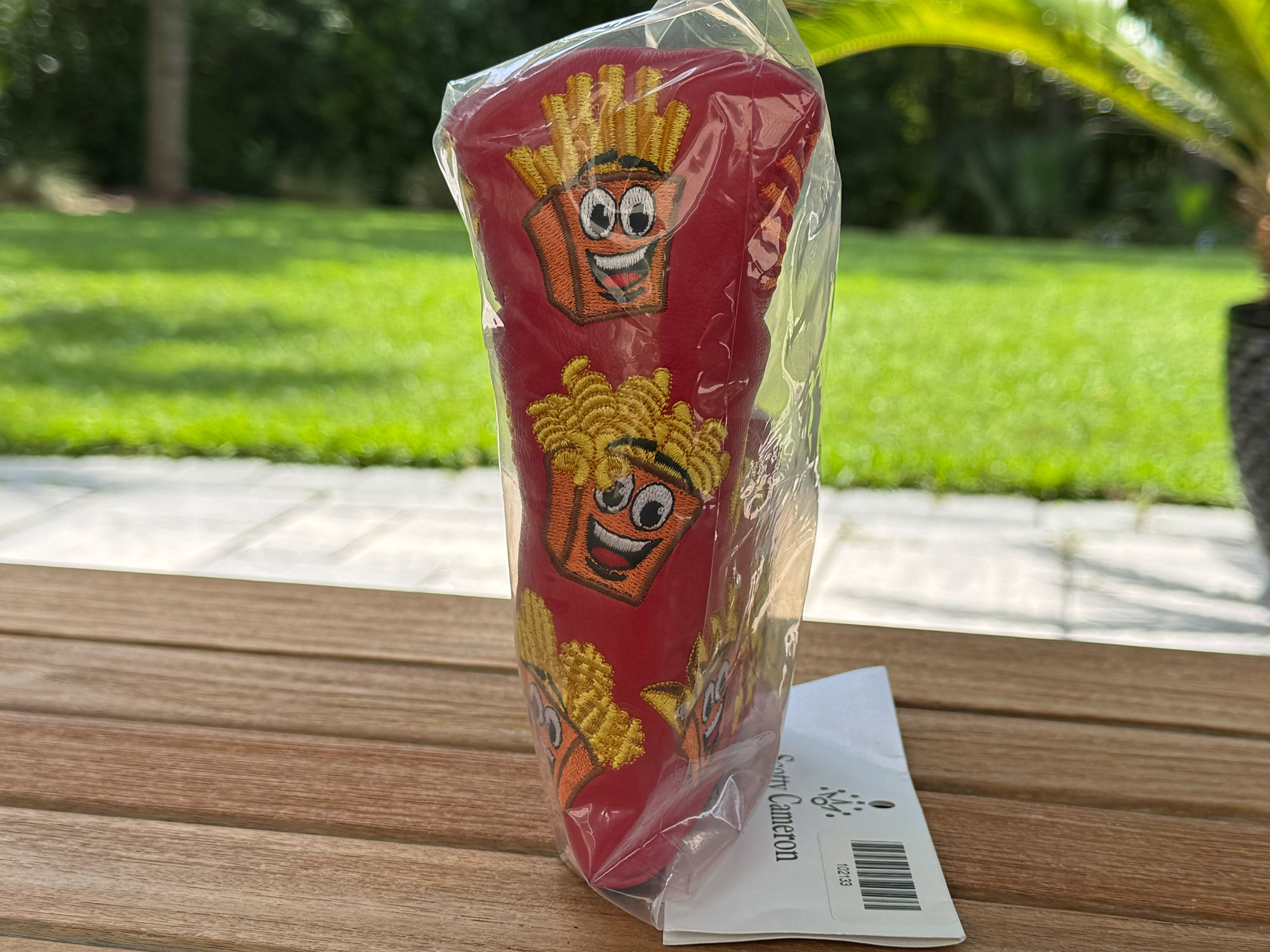 scotty cameron limited release 2019 boise idaho friendly fries french fry red blade putter headcover