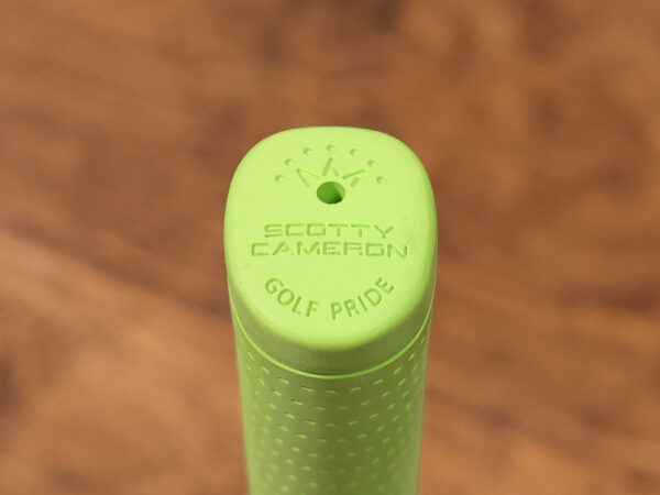 scotty cameron tour only lime green cord no cord cnc rubber putter grip by golf pride