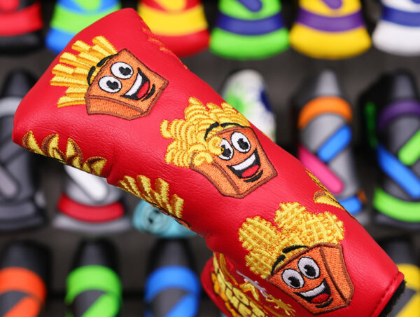 scotty cameron for tour use only 2019 web.com boise idaho open red friendly fries french fry circle t blade putter headcover