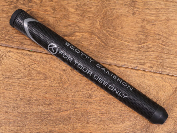 scotty cameron for tour use only black large paddle circle t winn putter grip