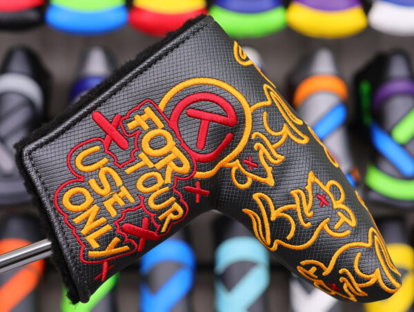 scotty cameron for tour use only masterful tour rat circle t blade putter headcover