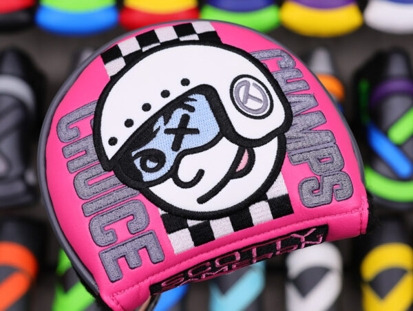 scotty cameron for tour use only pink champs choice circle t mid round headcover