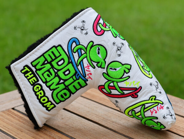 scotty cameron gallery limited release eddiemame usa and japan the grom blade headcover