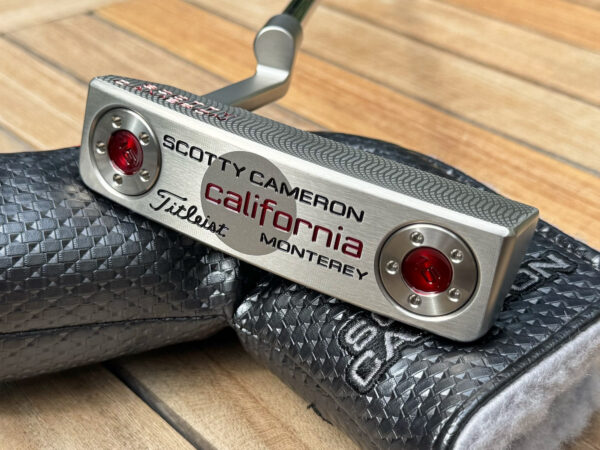 scotty cameron lh left hand sss deep milled monterey california 34 inch putter with grip in plastic golf club