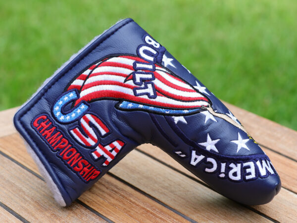 scotty cameron navy blue limited release maiden america usa blade headcover