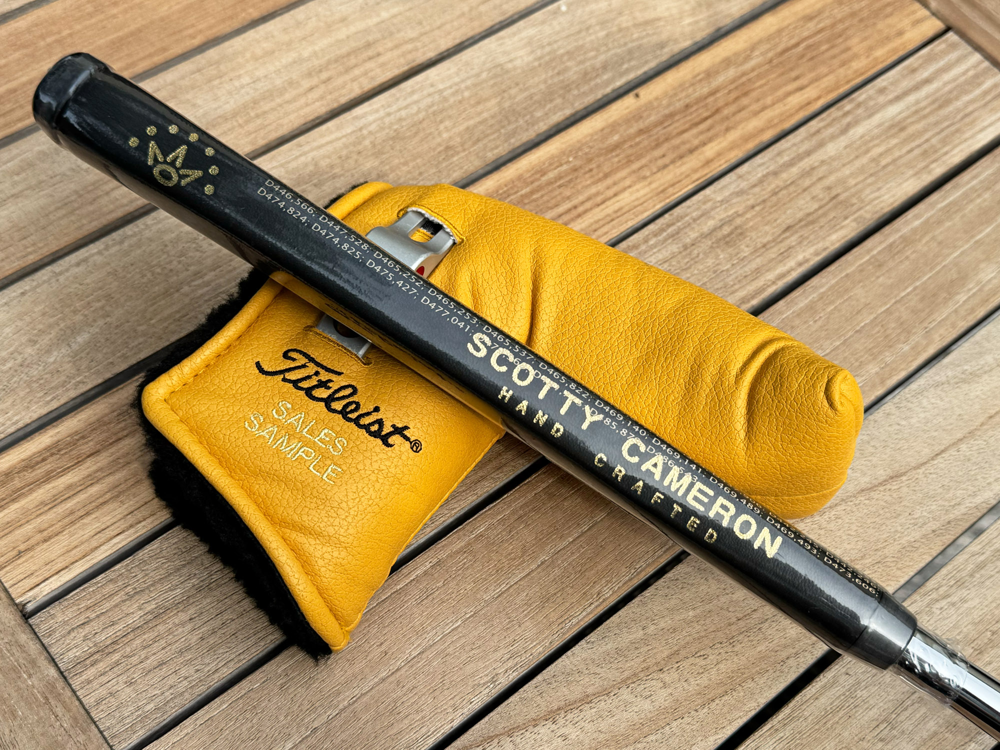 Scotty Cameron “SALES SAMPLE” Carbon Circa ’62 #5 – GRIP IN PLASTIC! - Image 7