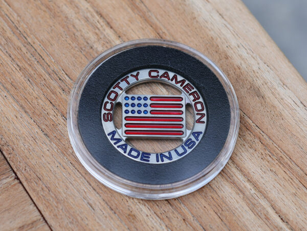scotty cameron stainless steel museum and gallery usa japan ball marker coin