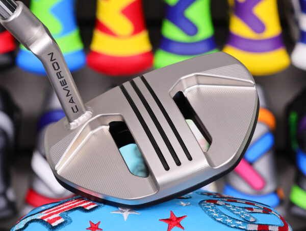 scotty cameron tour only 2026 phantom 3.2 circle t 360g putter with welded sss plumber neck and caron steel chain link milled insert golf club triple top lines