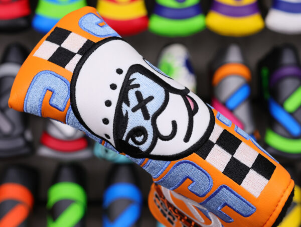 scotty cameron for tour use only orange champs choice circle t blade putter headcover