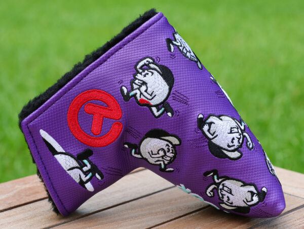 scotty cameron for tour use only purple baller boy circle t mid mallet headcover
