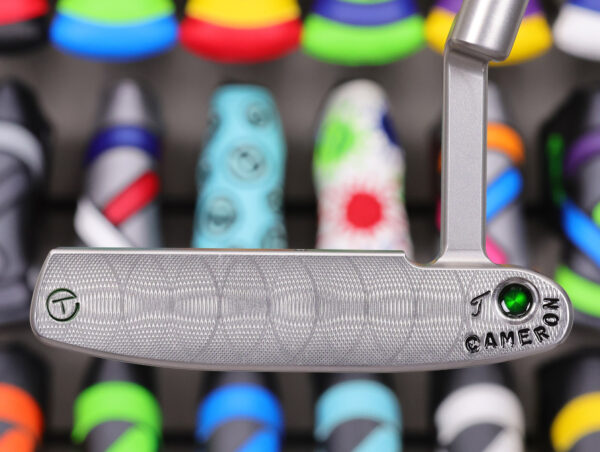 scotty cameron tour only sss masterful 009m circle t 350g putter with dancing script titleist t stamps and scotty dog golf club