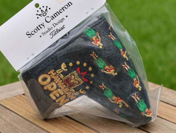 scotty cameron limited release black hula girl mid mallet headcover