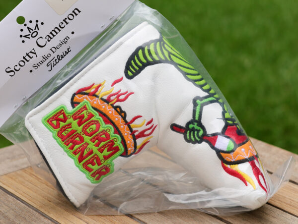 scotty cameron limited release worm burner putter headcover