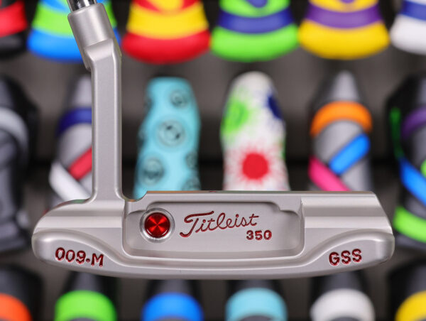 scotty cameron tour only gss masterful 009m circle t 350g putter with tiger woods style sight dot golf club