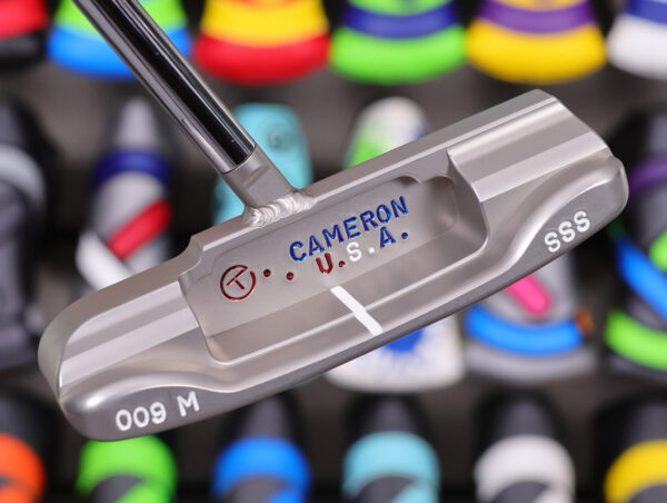 scotty cameron tour only sss masterful 009m circle t 350g with welded centershaft spud neck and tungsten sole plugs golf club
