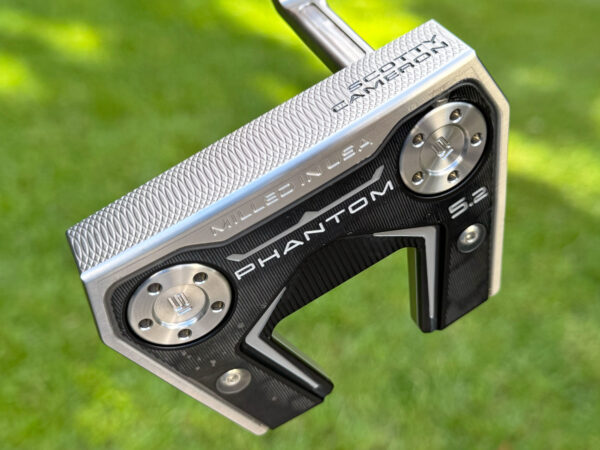 scotty cameron 2025 phantom 5.2 putter with mid milled face